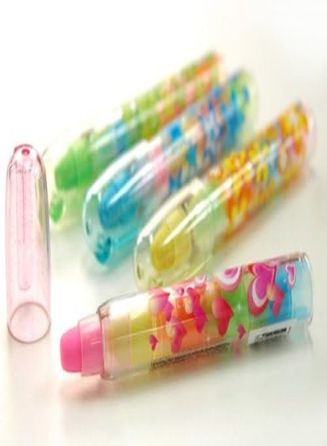 SSKR Stacking Pen Type Erasers for Kids - Pack of 6 | Best Birthday Return Gift for Kids - Image 4